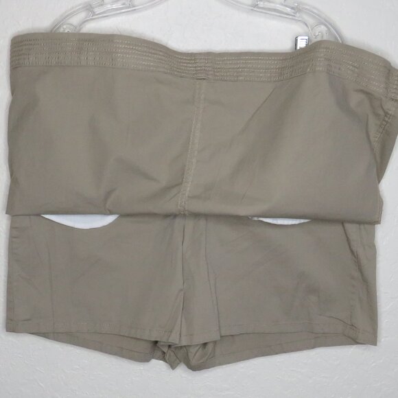 Croft & Barrow* Women's 1" Belt Loop Multipocketed Khaki Classic Skort~ Size 16 - Picture 11 of 13